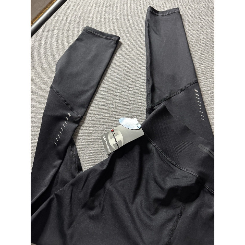 Champion SmoothTec Black Performance Pants Size L Exercise, Activewear, Yoga - Picture 10 of 13